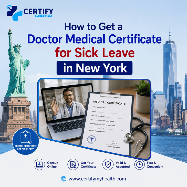 How to Get a Doctor Medical Certificate for Sick Leave in New York