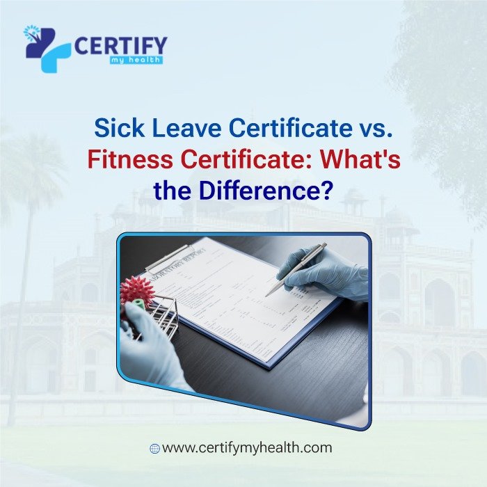 Sick Leave Certificate vs. Fitness Certificate: What's the Difference?
