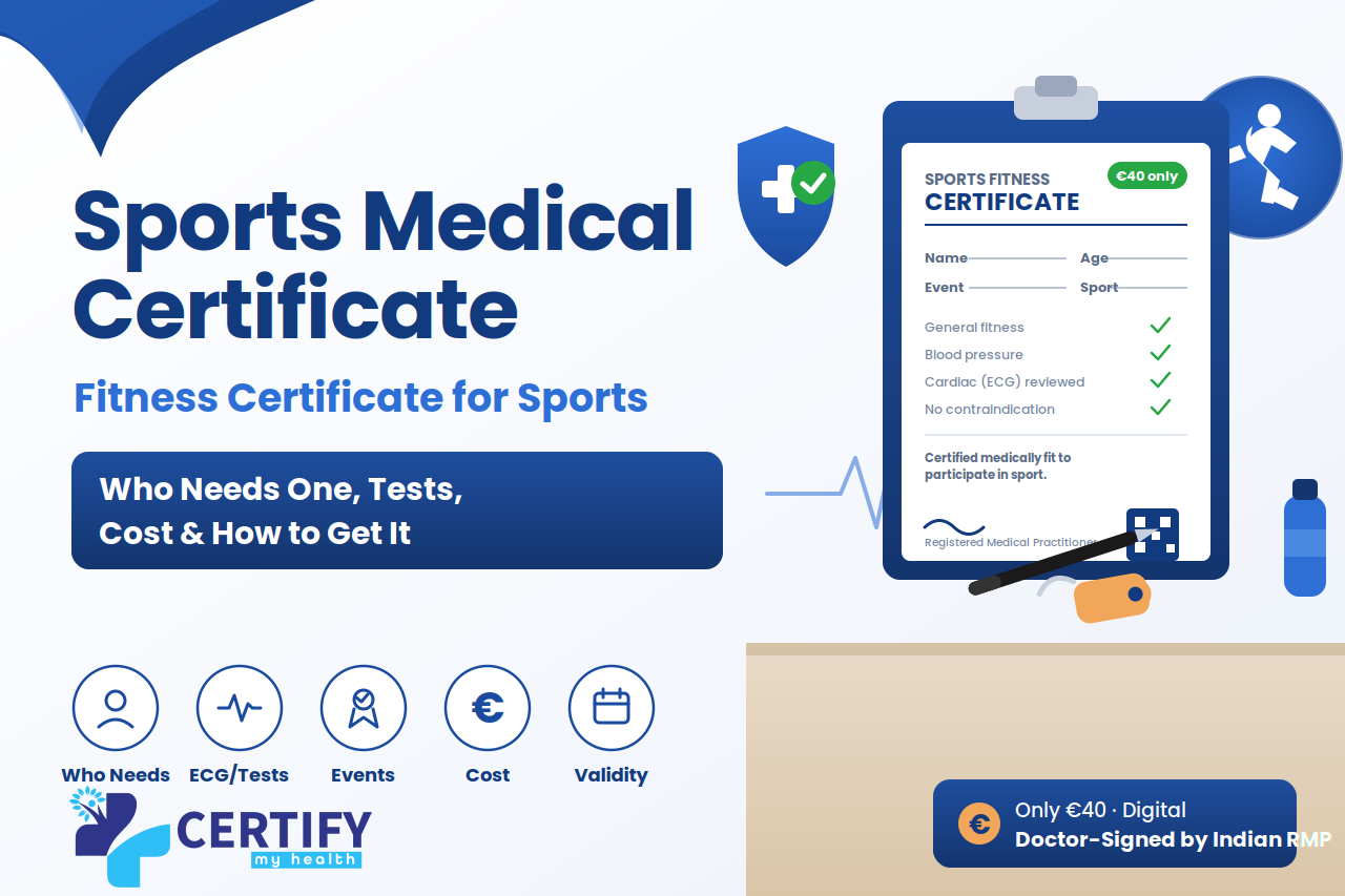 Sports Medical Certificate: Who Needs One, Tests, Cost & How to Get It